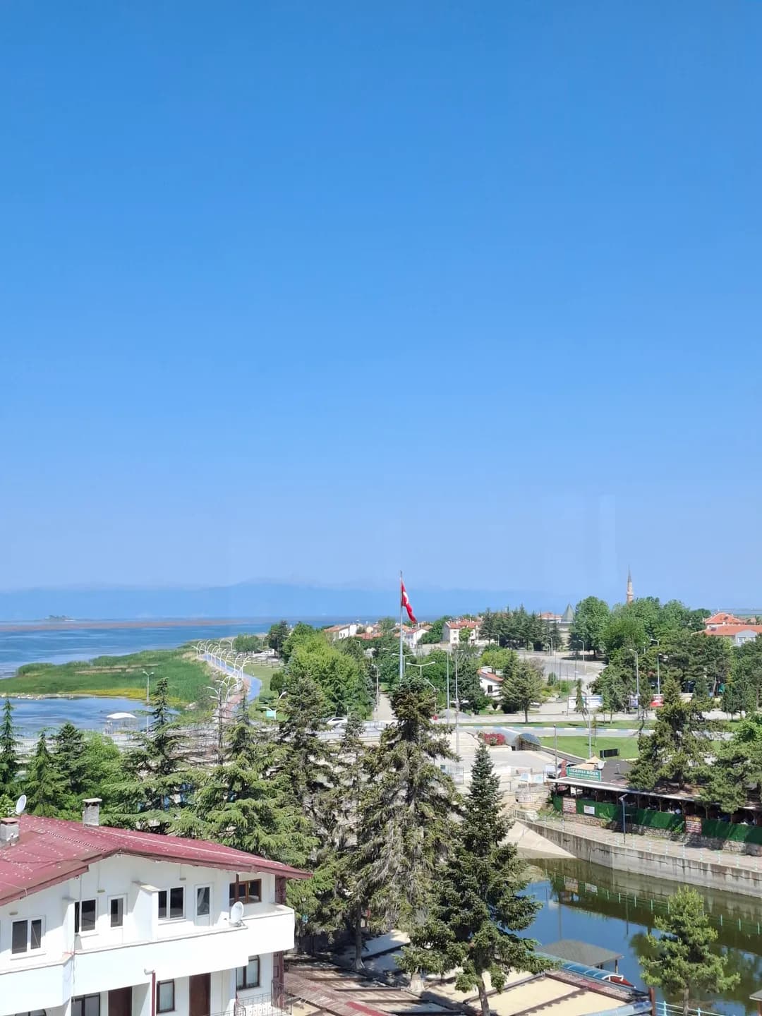 Blick auf den See von Beyşehir